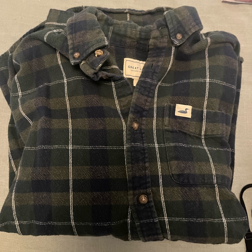 Men’s Great Lakes Flannel Size L